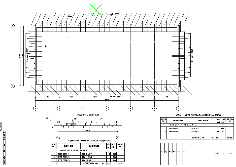 План блоков фбс чертеж