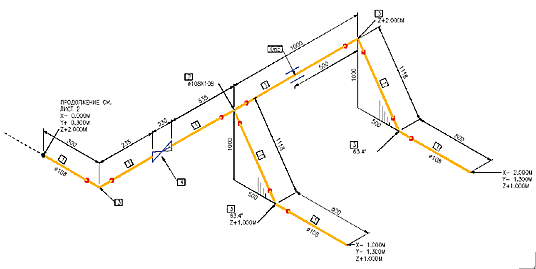 Изометрический чертеж трубопровода как читать монтажнику
